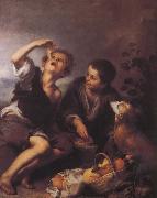 Bartolome Esteban Murillo, Children to eat dessert